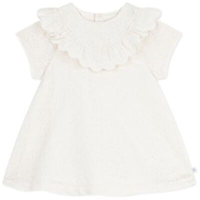Petit Bateau Abbigliamento Giorno Bambino Ragazza, Marshmallow, 3 Anni Petit Bateau Abbigliamento Giorno Bambino Ragazza, Marshmallow, 3 Anni