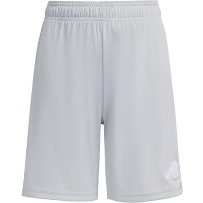 Adidas Unisex Bambini e Ragazzi Entrada26 Kids Shorts, Team Light Grey/White, 7-8 Years Adidas Unisex Bambini e Ragazzi Entrada26 Kids Shorts, Team Light Grey/White, 7-8 Years