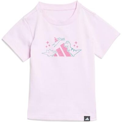 Adidas 0 ADIRAPTOR Graphic T-Shirt Infant, Clear Pink, 3-6 Months Adidas 0 ADIRAPTOR Graphic T-Shirt Infant, Clear Pink, 3-6 Months