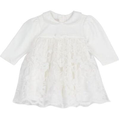 Chicco Bimba 0-24 Vestito Elegante a Maniche Lunghe, in Caldo e Morbido Tessuto 263 Chicco Bimba 0-24 Vestito Elegante a Maniche Lunghe, in Caldo e Morbido Tessuto 263