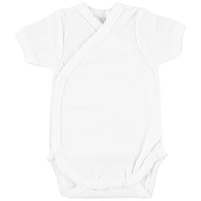 BABIDU Body Neonato Crossover Manica Corta 100% Cotone Morbido e Traspirante, Body Neonato, Ideale Primo Indossato per Pelli Sensibili, Abbigliamento Unisex per Neonato e Bambina BABIDU Body Neonato Crossover Manica Corta 100% Cotone Morbido e Traspirante, Body Neonato, Ideale Primo Indossato per Pelli Sensibili, Abbigliamento Unisex per Neonato e Bambina
