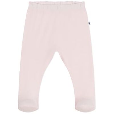 Petit Bateau A0de1, Pantaloni A Piedi Bimba 0-24, Rosa, 6 Mesi Petit Bateau A0de1, Pantaloni A Piedi Bimba 0-24, Rosa, 6 Mesi