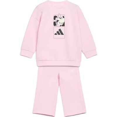 Adidas Bimba 0-24 Disney Minnie Mouse Set Track_Suit, clear pink/off white, 12-18 Months Adidas Bimba 0-24 Disney Minnie Mouse Set Track_Suit, clear pink/off white, 12-18 Months