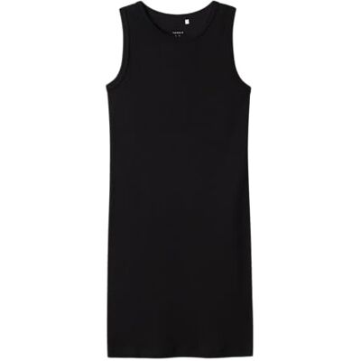 NAME IT Ragazza Nkfnakal SL Slim Dress Noos, Nero, 152 NAME IT Ragazza Nkfnakal SL Slim Dress Noos, Nero, 152
