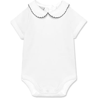 BABIDU Body Neonato Manica Corta 100% Cotone, Tutina Morbido Tessuto Traspirante e Anallergico per Pelli Sensibili, Body Collo Piqué, Abbigliamento Unisex Neonato e Bambina, Basic Estivi BABIDU Body Neonato Manica Corta 100% Cotone, Tutina Morbido Tessuto Traspirante e Anallergico per Pelli Sensibili, Body Collo Piqué, Abbigliamento Unisex Neonato e Bambina, Basic Estivi