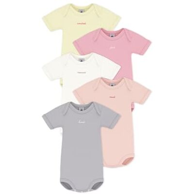 Petit Bateau Biancheria intima GIORNO Bimba 0-24 (Pacco da 5) Petit Bateau Biancheria intima GIORNO Bimba 0-24 (Pacco da 5)