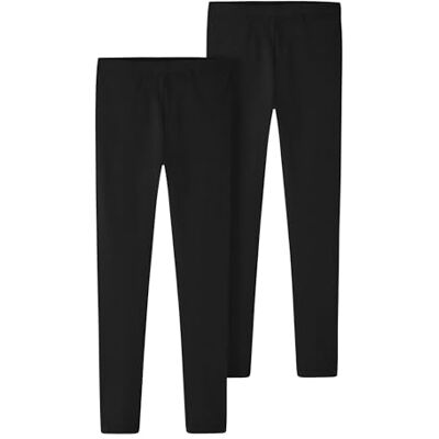 NAME IT Nkfvivian 2P Legging L Noos, Leggings Bambine e ragazze, Nero (Black/Pack:PACKED WITH BLACK), 86-92 NAME IT Nkfvivian 2P Legging L Noos, Leggings Bambine e ragazze, Nero (Black/Pack:PACKED WITH BLACK), 86-92