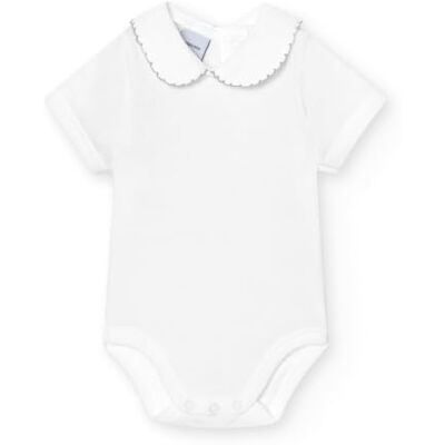BABIDU Body Neonato Manica Corta 100% Cotone, Tutina Morbido Tessuto Traspirante e Anallergico per Pelli Sensibili, Body Collo piqué, Abbigliamento Unisex Neonato e Bambina, Basic Estivi BABIDU Body Neonato Manica Corta 100% Cotone, Tutina Morbido Tessuto Traspirante e Anallergico per Pelli Sensibili, Body Collo piqué, Abbigliamento Unisex Neonato e Bambina, Basic Estivi