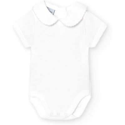BABIDU Body Neonato Manica Corta 100% Cotone, Tutina Morbido Tessuto Traspirante e Anallergico per Pelli Sensibili, Body Collo piqué, Abbigliamento Unisex Neonato e Bambina, Basic Estivi BABIDU Body Neonato Manica Corta 100% Cotone, Tutina Morbido Tessuto Traspirante e Anallergico per Pelli Sensibili, Body Collo piqué, Abbigliamento Unisex Neonato e Bambina, Basic Estivi