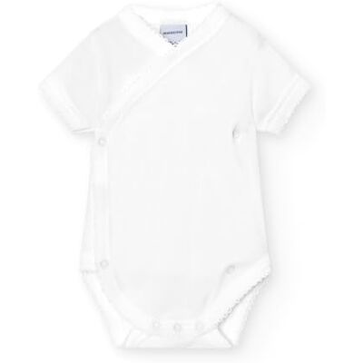 BABIDU Body Neonato Manica Corta 100% Cotone Anallergico, Body Neonato e Prematuro con Chiusura ad Incrocio, Tessuto Morbido e Traspirante, Abbigliamento Unisex Neonato e Bambina BABIDU Body Neonato Manica Corta 100% Cotone Anallergico, Body Neonato e Prematuro con Chiusura ad Incrocio, Tessuto Morbido e Traspirante, Abbigliamento Unisex Neonato e Bambina