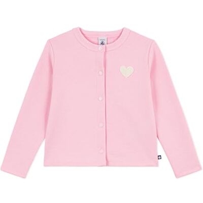 Petit Bateau Cardigan per bambini in cotone tinta unita Petit Bateau Cardigan per bambini in cotone tinta unita