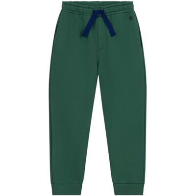 Petit Bateau Pantaloni da Jogging per Bambini in Cotone Tinta Unita, Salice, 6 Anni Petit Bateau Pantaloni da Jogging per Bambini in Cotone Tinta Unita, Salice, 6 Anni