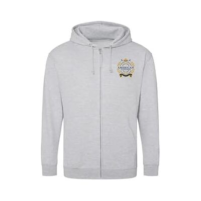 AMERICAN COLLEGE USA Felpe Maglioni Gilet e Hoodie Bambina Hooded Sweatshirt, Grigio, 10 Anni Unisex Kids AMERICAN COLLEGE USA Felpe Maglioni Gilet e Hoodie Bambina Hooded Sweatshirt, Grigio, 10 Anni Unisex Kids