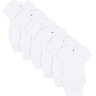 Bear Confezione da 3/6 Body a manica corta/Lungo per bambini Body unisex in cotone biologico per bambini da 0 a 3 anni Bear Confezione da 3/6 Body a manica corta/Lungo per bambini Body unisex in cotone biologico per bambini da 0 a 3 anni