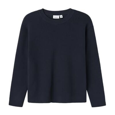 NAME IT Nkmnesolle LS Maglione Knit Noos, Zaffiro Scuro., 116 cm NAME IT Nkmnesolle LS Maglione Knit Noos, Zaffiro Scuro., 116 cm