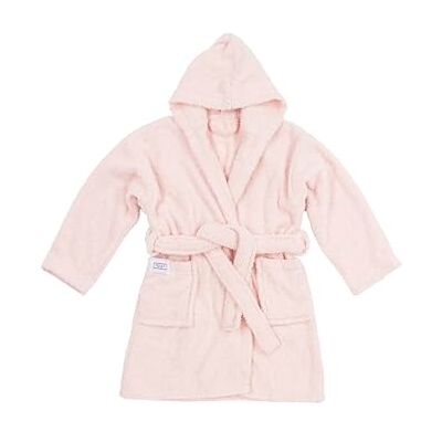 MEYCO Accappatoio in spugna liscia per bambini (accappatoio per bambini in 100% cotone, meravigliosamente morbido, di alta qualità, assorbe l'umidità, taglia: 86/92), rosa tenue MEYCO Accappatoio in spugna liscia per bambini (accappatoio per bambini in 100% cotone, meravigliosamente morbido, di alta qualità, assorbe l'umidità, taglia: 86/92), rosa tenue