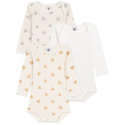 Petit Bateau Biancheria intima per neonata, confezione da 3, variante 1_33, 3 mesi Petit Bateau Biancheria intima per neonata, confezione da 3, variante 1_33, 3 mesi