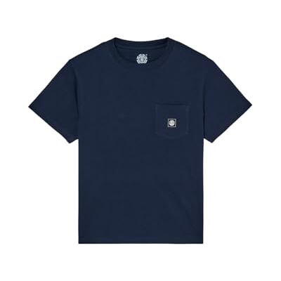 Element Boy Icon Label Pocket Short Sleeve Youth Eclipse Navy 10 years 10 ans Element Boy Icon Label Pocket Short Sleeve Youth Eclipse Navy 10 years 10 ans