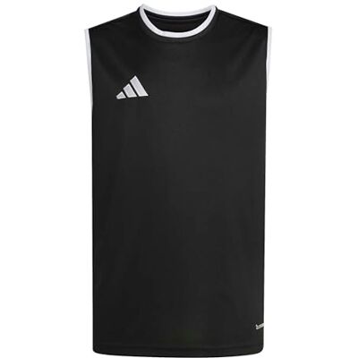 Adidas Unisex Bambini e Ragazzi Entrada26 Sleeveless Jersey Kids Shirt, Black/White, 6-7 Years Adidas Unisex Bambini e Ragazzi Entrada26 Sleeveless Jersey Kids Shirt, Black/White, 6-7 Years