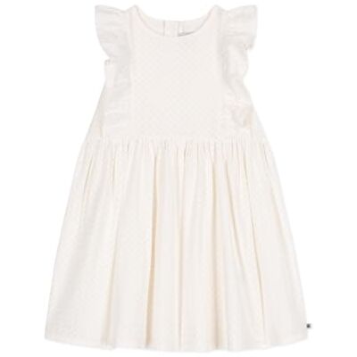 Petit Bateau A0cnq, Abito Senza Maniche Bambina, Bianco, 3 Anni Petit Bateau A0cnq, Abito Senza Maniche Bambina, Bianco, 3 Anni