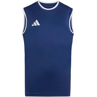 Adidas Unisex Bambini e Ragazzi Entrada26 Sleeveless Jersey Kids Shirt, Team Navy Blue 2/White, 9-10 Years Adidas Unisex Bambini e Ragazzi Entrada26 Sleeveless Jersey Kids Shirt, Team Navy Blue 2/White, 9-10 Years