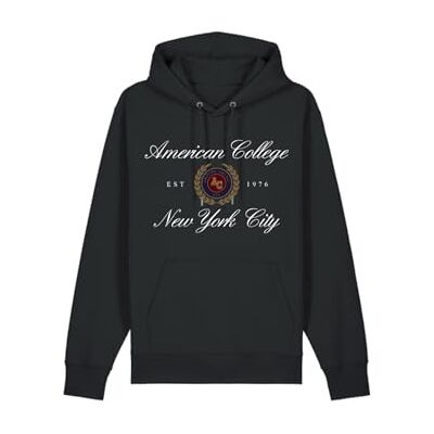 AMERICAN COLLEGE USA , Felpe, Maglione, Gilet, Bambino, Bambina, Hoodies, Sweat Shirt, Atletico, con Cappuccio, Abbigliamento, Bambini, Modello ACS25SW2 Black Misurare 12A AMERICAN COLLEGE USA , Felpe, Maglione, Gilet, Bambino, Bambina, Hoodies, Sweat Shirt, Atletico, con Cappuccio, Abbigliamento, Bambini, Modello ACS25SW2 Black Misurare 12A