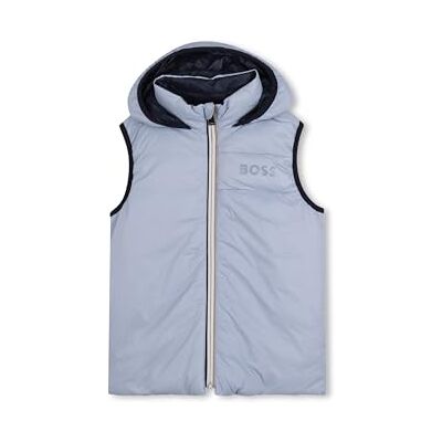 Boss , Piumino con Cappuccio, Bambino, Blu Slavato, 16 Anni Boss , Piumino con Cappuccio, Bambino, Blu Slavato, 16 Anni