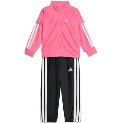 Adidas Mixte bébé ESSENTIALS CLIMACOOL TRACKSUIT, pink fusion/white/white, 9-12 Months Adidas Mixte bébé ESSENTIALS CLIMACOOL TRACKSUIT, pink fusion/white/white, 9-12 Months