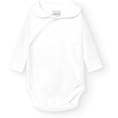 BABIDU Body Neonato Incrociato a Maniche Lunghe 100% Cotone con Collo, Body Neonato e Prematuro, Tessuto Morbido e Anallergico per Pelli Sensibili, Abbigliamento Unisex per Neonato BABIDU Body Neonato Incrociato a Maniche Lunghe 100% Cotone con Collo, Body Neonato e Prematuro, Tessuto Morbido e Anallergico per Pelli Sensibili, Abbigliamento Unisex per Neonato