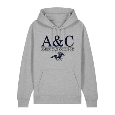 AMERICAN COLLEGE USA , Felpe, Maglione, Gilet, Bambino, Bambina, Hoodies, Sweat Shirt, Atletico, con Cappuccio, Abbigliamento, Bambini, Modello ACS25SW5 Grey Misurare 12A AMERICAN COLLEGE USA , Felpe, Maglione, Gilet, Bambino, Bambina, Hoodies, Sweat Shirt, Atletico, con Cappuccio, Abbigliamento, Bambini, Modello ACS25SW5 Grey Misurare 12A