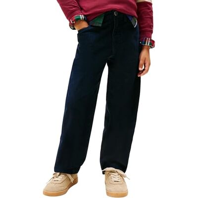 Tommy Hilfiger Pantaloni Larghi da Ragazzo in Velluto a Coste KB0KB10149 5 Tasche, Blu (Verde Scuro), 7 Anni, Blu (Verde Scuro), 7 Anni Tommy Hilfiger Pantaloni Larghi da Ragazzo in Velluto a Coste KB0KB10149 5 Tasche, Blu (Verde Scuro), 7 Anni, Blu (Verde Scuro), 7 Anni