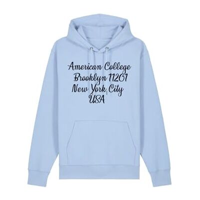 AMERICAN COLLEGE USA , Felpe, Maglione, Gilet, Bambino, Bambina, Hoodies, Sweat Shirt, Atletico, con Cappuccio, Abbigliamento, Bambini, Modello ACS25SW4 Sky Blue Misurare 14A AMERICAN COLLEGE USA , Felpe, Maglione, Gilet, Bambino, Bambina, Hoodies, Sweat Shirt, Atletico, con Cappuccio, Abbigliamento, Bambini, Modello ACS25SW4 Sky Blue Misurare 14A
