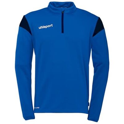 Felpa per bambini Uhlsport Squad 27 con mezza zip Felpa per bambini Uhlsport Squad 27 con mezza zip