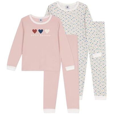 Petit Bateau A0d6q, Pigiama Premaman Bambina, Variante 1, 2 Anni (Pacco da 2) Petit Bateau A0d6q, Pigiama Premaman Bambina, Variante 1, 2 Anni (Pacco da 2)