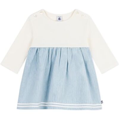Petit Bateau Abbigliamento Giorno Bambino Ragazza, Milk/Multico, 18 Mesi Petit Bateau Abbigliamento Giorno Bambino Ragazza, Milk/Multico, 18 Mesi