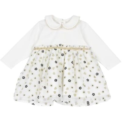 Chicco Bimba 0-24 Vestito Elegante a Maniche Lunghe, in Caldo e Morbido Tessuto 263 Chicco Bimba 0-24 Vestito Elegante a Maniche Lunghe, in Caldo e Morbido Tessuto 263