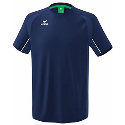 Erima T-Shirt da Allenamento Liga Star, Unisex-Bambini e Ragazzi, New Navy/Bianco, 164 Erima T-Shirt da Allenamento Liga Star, Unisex-Bambini e Ragazzi, New Navy/Bianco, 164