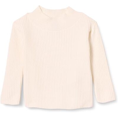Amazon Essentials Maglione Moderno da Bambina a Collo Largo, Bianco Uovo, 3T Amazon Essentials Maglione Moderno da Bambina a Collo Largo, Bianco Uovo, 3T