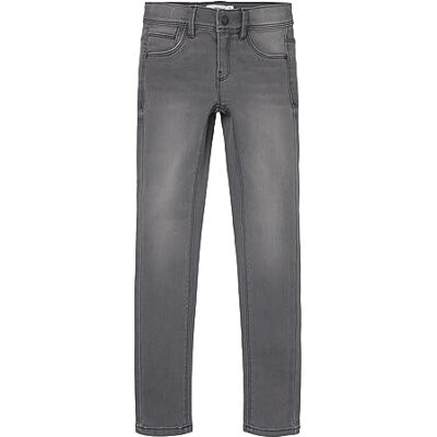 NAME IT Nkfpolly Skinny Jeans 1212-Tx Noos, Pantaloni Bambine e ragazze, Grigio (Light Grey Denim), 140 NAME IT Nkfpolly Skinny Jeans 1212-Tx Noos, Pantaloni Bambine e ragazze, Grigio (Light Grey Denim), 140