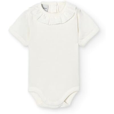 BABIDU Body Neonato Manica Corta 100% Cotone Colletto Prato con Pizzo, Body Neonato Realizzato in Morbido Tessuto Anallergico e Traspirante, Abbigliamento Unisex per Neonato e Bambina, Prima Indossata BABIDU Body Neonato Manica Corta 100% Cotone Colletto Prato con Pizzo, Body Neonato Realizzato in Morbido Tessuto Anallergico e Traspirante, Abbigliamento Unisex per Neonato e Bambina, Prima Indossata