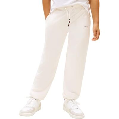 Tommy Hilfiger Kids Gender Inclusive Mini Corp Sweatpants KS0KS00662 White (Ancient White) 10 Years Tommy Hilfiger Kids Gender Inclusive Mini Corp Sweatpants KS0KS00662 White (Ancient White) 10 Years