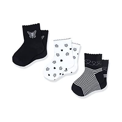 Chicco Set 3 Paia di Calzini Bambini e ragazzi in Morbido Cotone NOS Chicco Set 3 Paia di Calzini Bambini e ragazzi in Morbido Cotone NOS