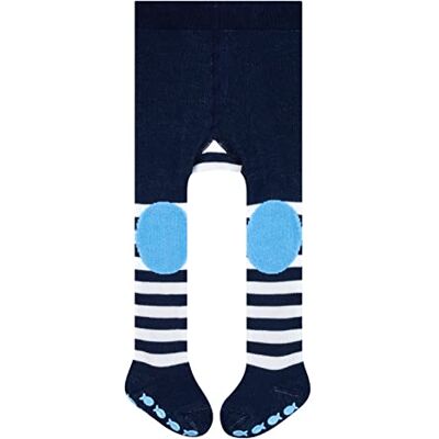 Falke Crawler Boy Collant a Righe Bimbo 0-24 Pesanti Blu Azzurre 1 Paio Falke Crawler Boy Collant a Righe Bimbo 0-24 Pesanti Blu Azzurre 1 Paio