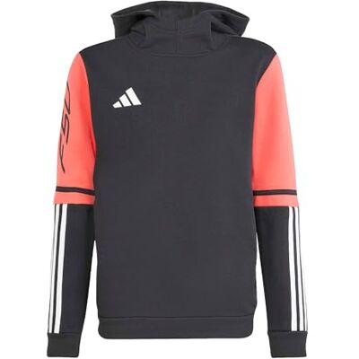 Adidas Mixte Enfant F50 Sweat Hoodie Kids, Black/Semi Lucid Red/White, 13-14 Years Adidas Mixte Enfant F50 Sweat Hoodie Kids, Black/Semi Lucid Red/White, 13-14 Years