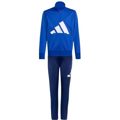 Adidas Unisex Bambini e ragazzi Essentials Big Logo Climacool Track Suit, team royal blue/white, 15-16 Years Adidas Unisex Bambini e ragazzi Essentials Big Logo Climacool Track Suit, team royal blue/white, 15-16 Years