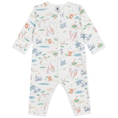 Petit Bateau Abbigliamento Notte Misto, Marshmallow/Multico, 12 Mesi Petit Bateau Abbigliamento Notte Misto, Marshmallow/Multico, 12 Mesi
