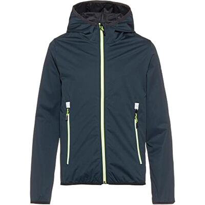 Killtec Boy's Giubbotto softshell con cappuccio, impacchettabile KOS 167 BYS SFTSHLL JCKT, dark petrol, 176, Killtec Boy's Giubbotto softshell con cappuccio, impacchettabile KOS 167 BYS SFTSHLL JCKT, dark petrol, 176,