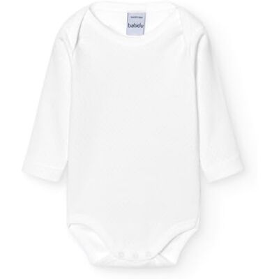 BABIDU Body incrociato a maniche lunghe 100% cotone con stampa a pois, body per neonati e prematuri, tessuto ipoallergenico morbido e traspirante per pelli sensibili, abbigliamento unisex per neonati BABIDU Body incrociato a maniche lunghe 100% cotone con stampa a pois, body per neonati e prematuri, tessuto ipoallergenico morbido e traspirante per pelli sensibili, abbigliamento unisex per neonati