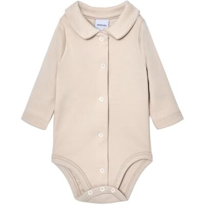 BABIDU Body Neonato Manica Lunga 100% Cotone, Body Scollo a V con Apertura Frontale, Tessuto Traspirante Anallergico per Pelli Sensibili, Abbigliamento Invernale Unisex per Neonato BABIDU Body Neonato Manica Lunga 100% Cotone, Body Scollo a V con Apertura Frontale, Tessuto Traspirante Anallergico per Pelli Sensibili, Abbigliamento Invernale Unisex per Neonato