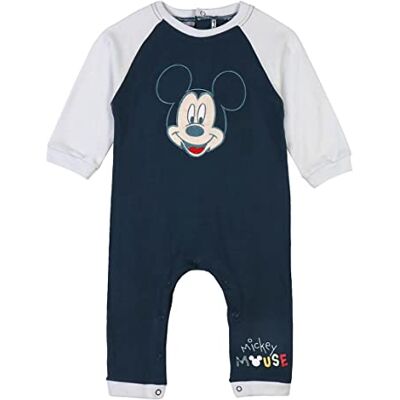 CERDÁ LIFE'S LITTLE MOMENTS Abbigliamento Prima Infanzia per Bambino in Cotone al 100% Tutina per Bebe Invernale a Maniche Lunghe di Mickey Mouse Licenza Ufficiale Disney CERDÁ LIFE'S LITTLE MOMENTS Abbigliamento Prima Infanzia per Bambino in Cotone al 100% Tutina per Bebe Invernale a Maniche Lunghe di Mickey Mouse Licenza Ufficiale Disney